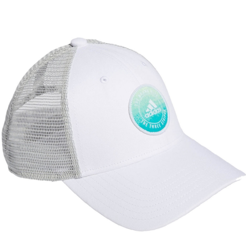 Adidas Womens Notion White Snapback Cap New - Picture 3 of 3